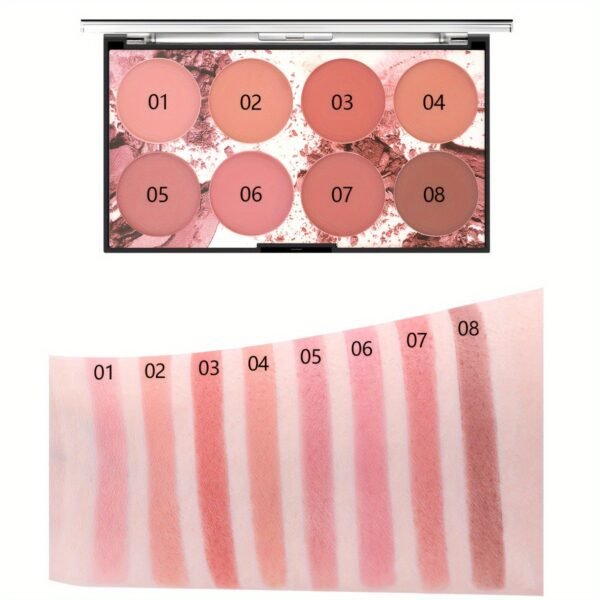 6 Colors Pressed Blush Palette (2)