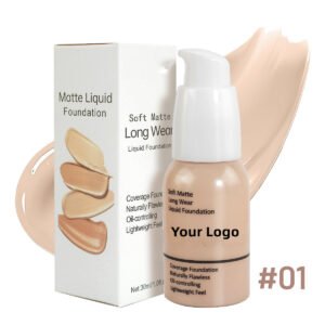 Liquid makeup foundation for dryoily skin